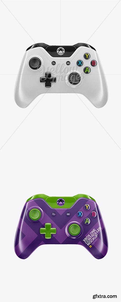 Xbox One Controller Mockup - Front View 15081