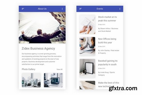 Vyap - Business Agency UI Kit for Sketch