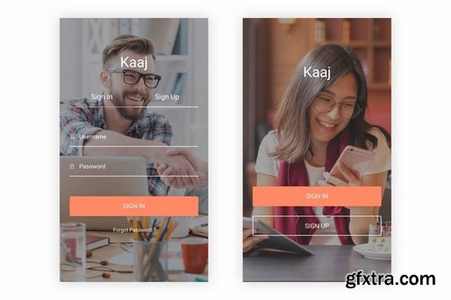 Kaaj - Buy, Sell & Trade UI Kit for Sketch