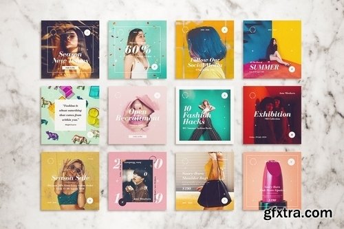 Animated Instagram Stories Template