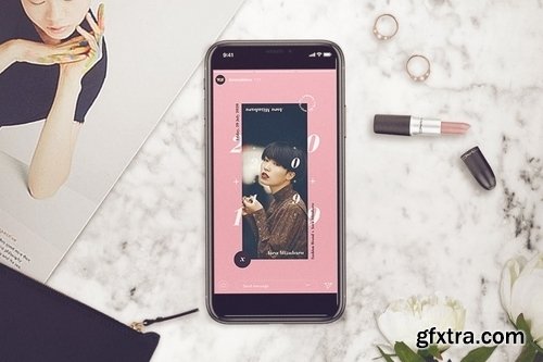 Animated Instagram Stories Template