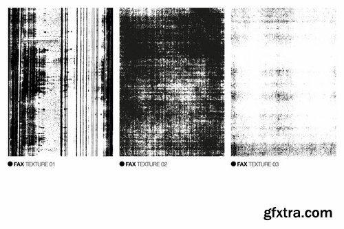 Fax Textures - Vector & PNG