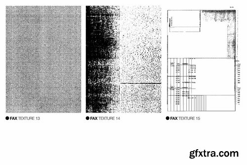 Fax Textures - Vector & PNG