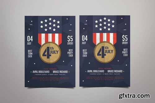 Independence Day Flyer Template