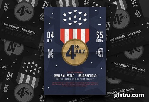 Independence Day Flyer Template