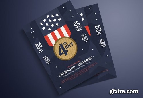 Independence Day Flyer Template