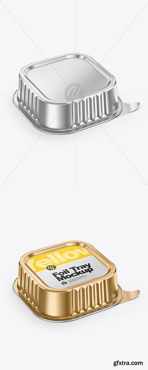 Foil Tray Mockup 42323