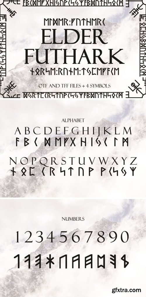 Elder Futhark Font