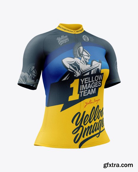Download Women`s Cycling Jersey Mockup 45562 » GFxtra