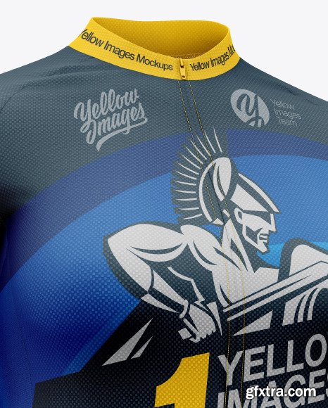 Women`s Cycling Jersey Mockup 45562