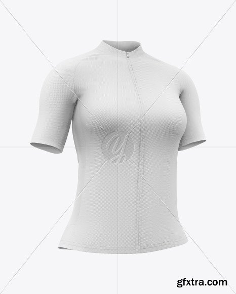 Women`s Cycling Jersey Mockup 45562