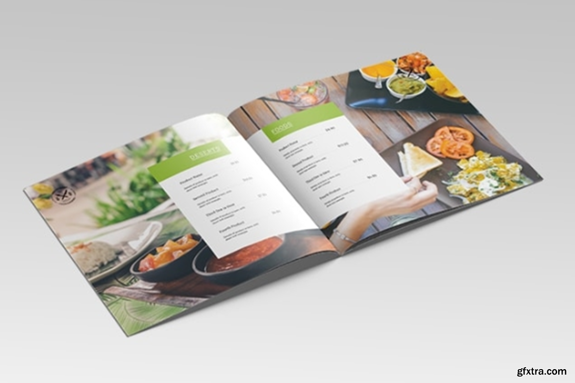 Restaurant Brochure Design GFxtra