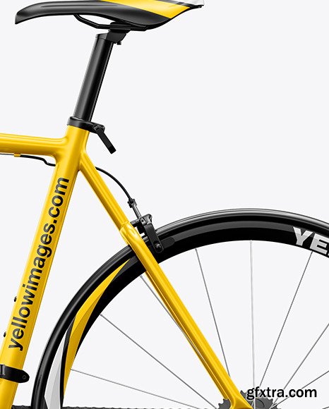 Road Universal Bicycle Mockup - Left Side View 45694