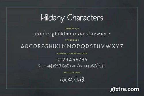 Hildany Sans Fun Font