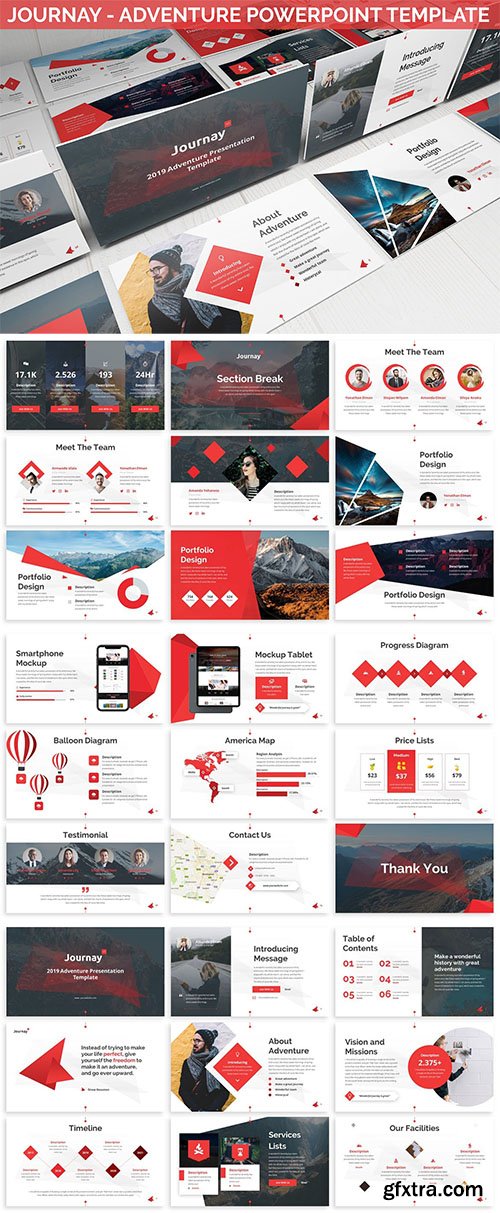 Journay - Adventure Powerpoint Template