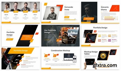 Movement - Automotive Powerpoint Template