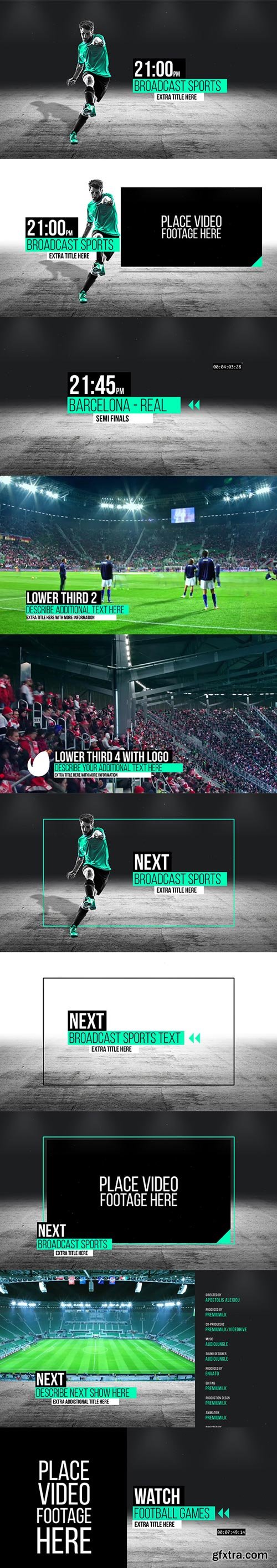 Videohive - Broadcast Sports Pack - 17938012