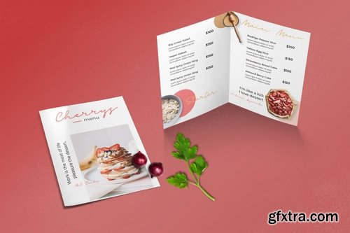 Bifold Restaurant Menu Template