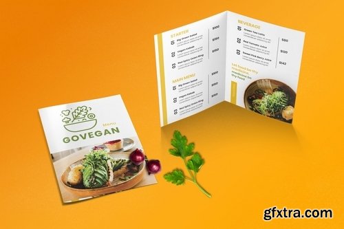 Bifold Restaurant Menu Template