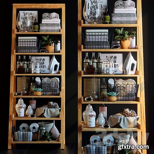 Shelving in the bathroom 7