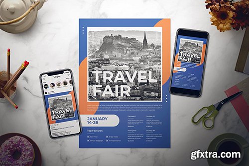 Travel Fair Flyer Set