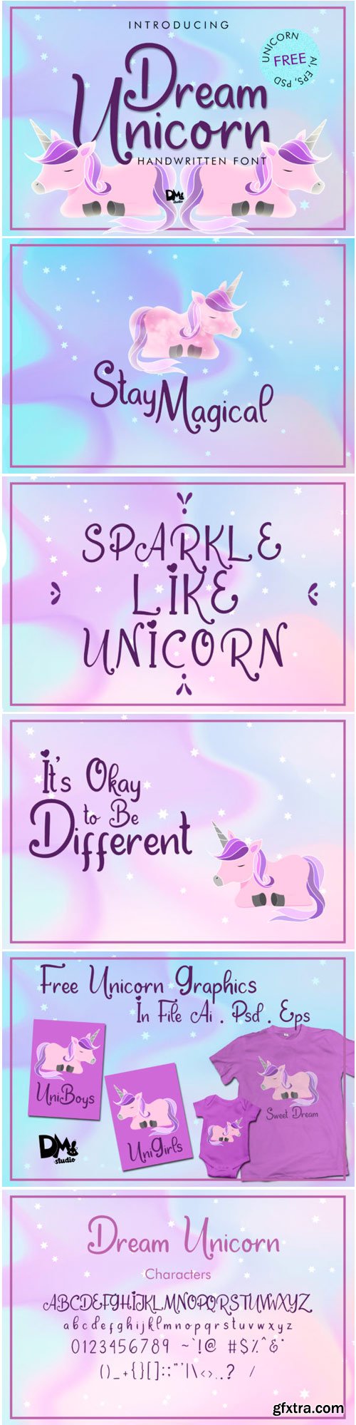 Dream Unicorn Font