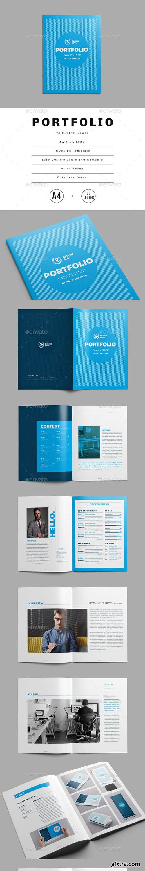 GraphicRiver - Portfolio Template 24065531