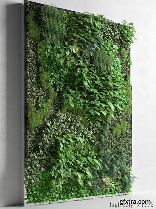 Cgtrader - Vertical Garden 2 3D model