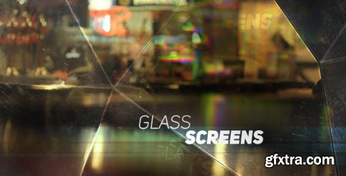 VideoHive Glass Screens 13542296