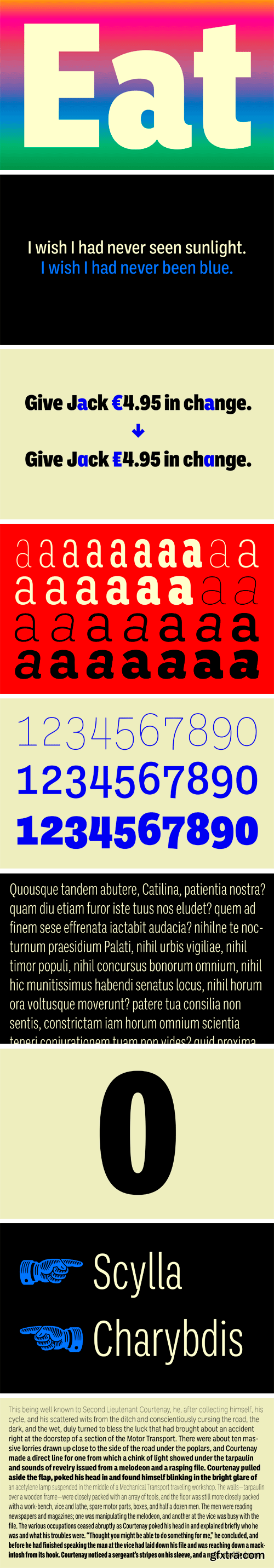 Ballinger Condensed Font Family