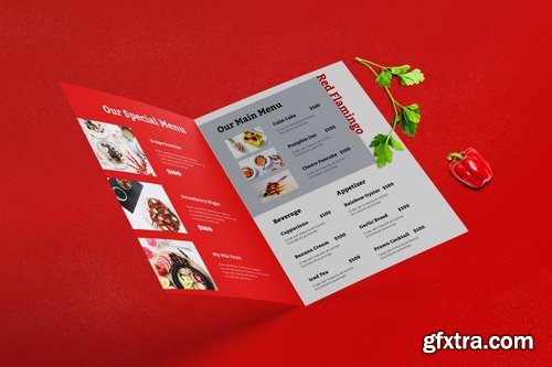 Bifold Restaurant Menu Template