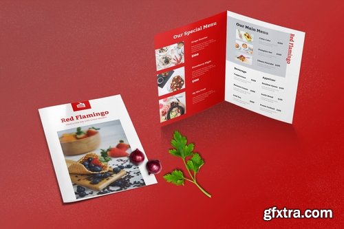 Bifold Restaurant Menu Template