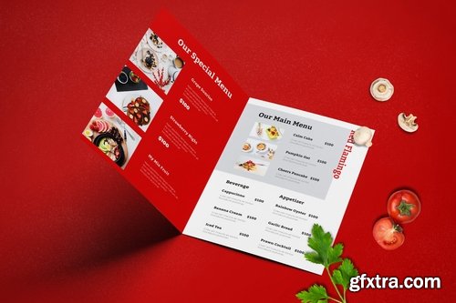 Bifold Restaurant Menu Template