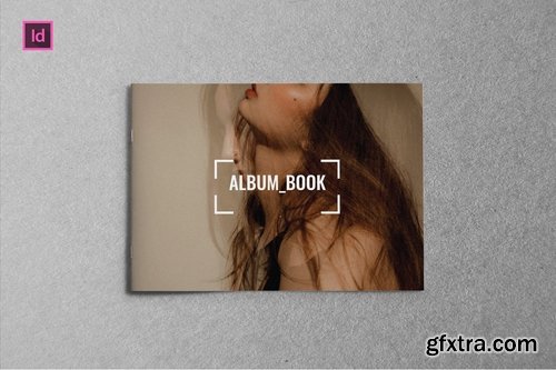 ALBUM BOOK - A5 Landscape Magazine template