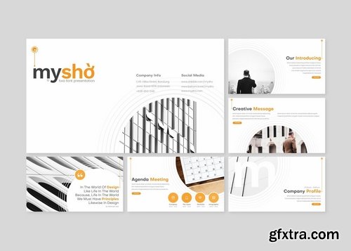 Myshio - Powerpoint Google Slides and Keynote Templates