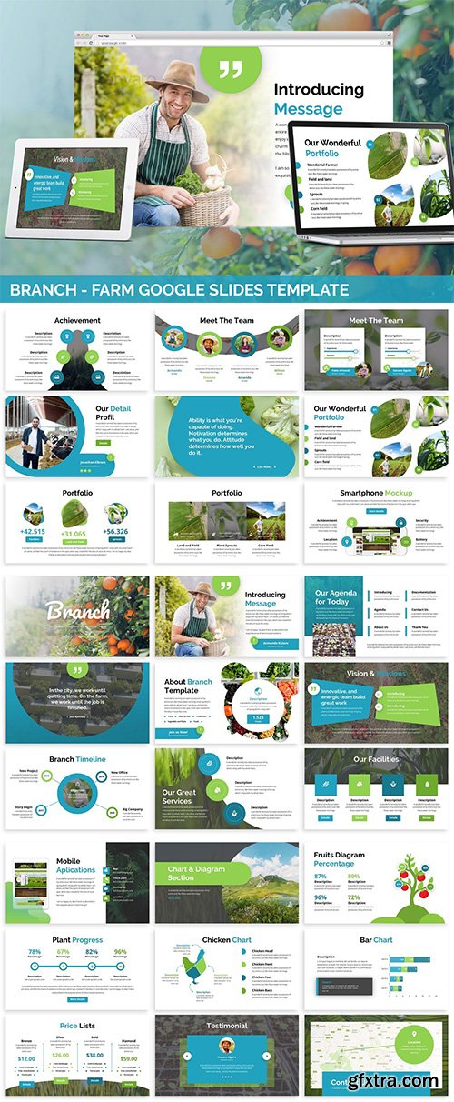 Branch - Farm Theme Google Slides Template