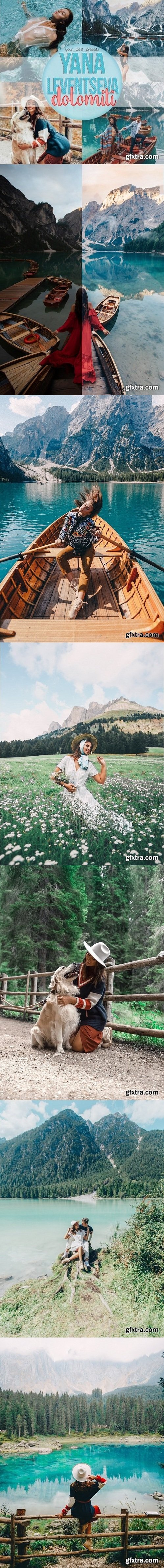 Yana Leventseva - Dolomiti Desktop & Mobile Presets