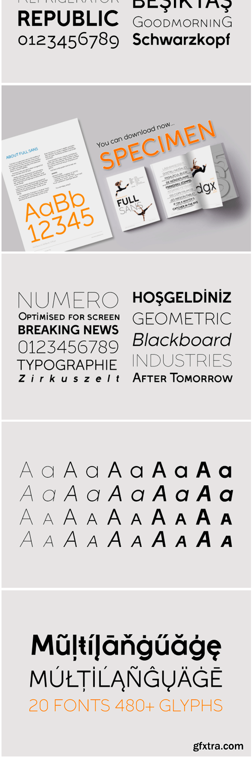 Full Sans Font Family