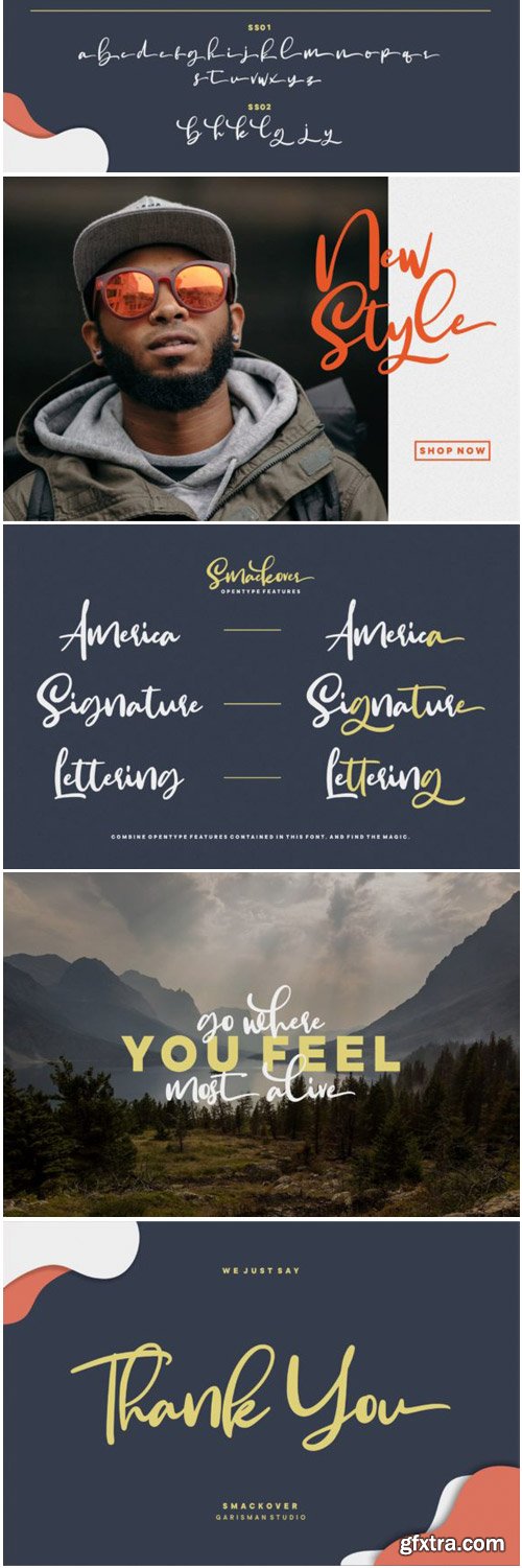 Smackover Font Family