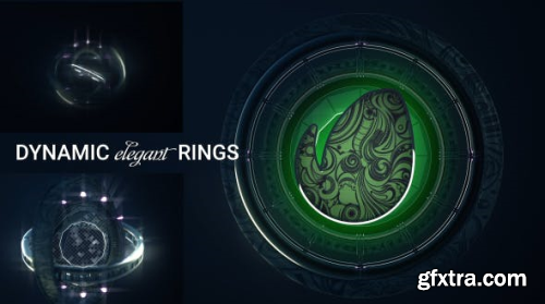 VideoHive Dynamic Rings Logo 20479443