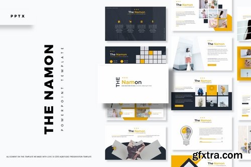 The Namon - Powerpoint Google Slides and Keynote Templates