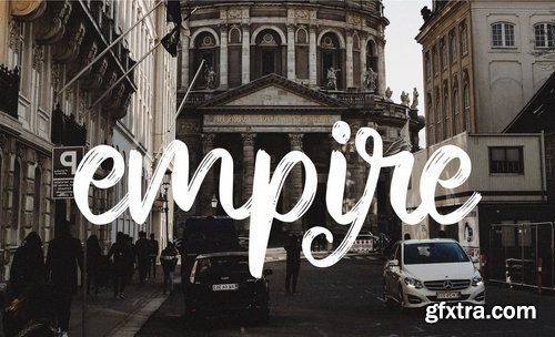 Denmark - Modern Brush Font Script