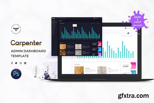 Carpenter Admin Dashboard UI Kit