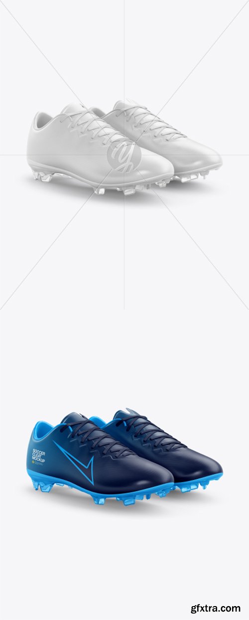 Soccer Cleats mockup (Half Side View) 39310