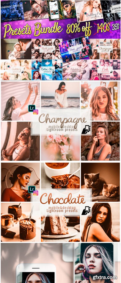 100 Mobile Lightroom Preset Bundle 1565833