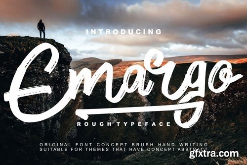 Emargo - Rough Typeface