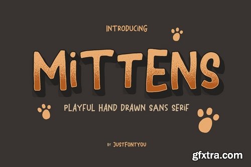 CM - Mittens - Casual Fun Font 3080790