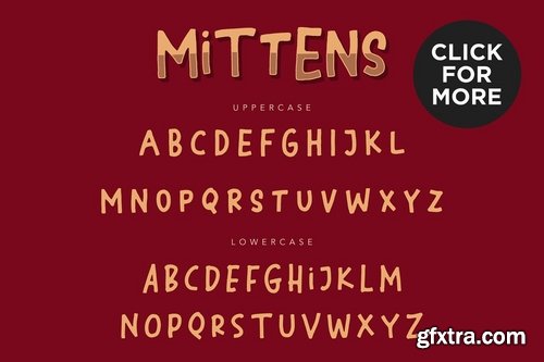 CM - Mittens - Casual Fun Font 3080790