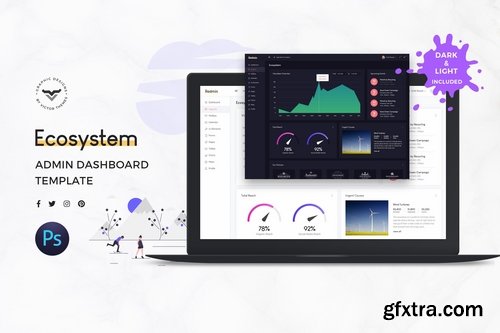 Eco System Admin Dashboard UI Kit