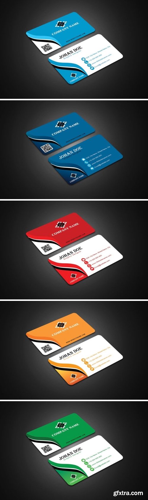 Modern Business Cards 1565856